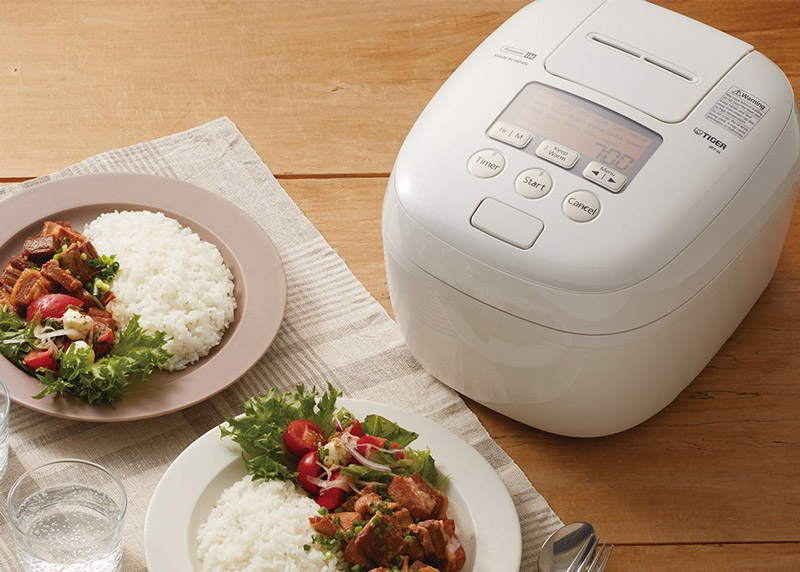 So sánh nồi cơm điện cao tần Zojirushi và Tiger, nên mua hãng nào? 6 Nồi cao tần Tiger thiết kế đẹp mắt