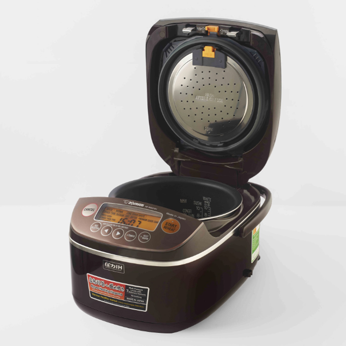 Nồi cơm điện Áp suất Cao tần Điện tử Zojirushi NP-BSQ18V-TA 1.8L 12 Nồi cơm điện Áp suất Cao tần Điện tử Zojirushi NP-BSQ18V-TA 1.8L