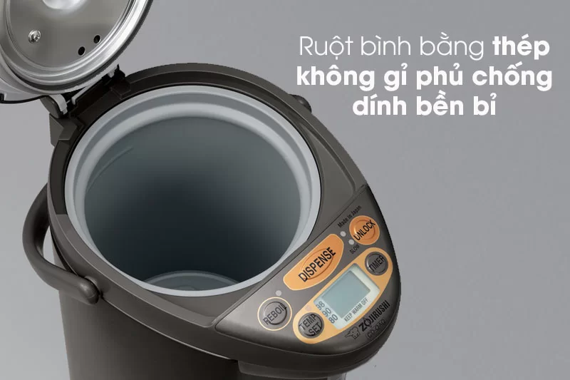 Bình thủy điện Zojirushi CD-JQAQ40-TA 5 binh thuy zojirushi cd qaq40 ta 2
