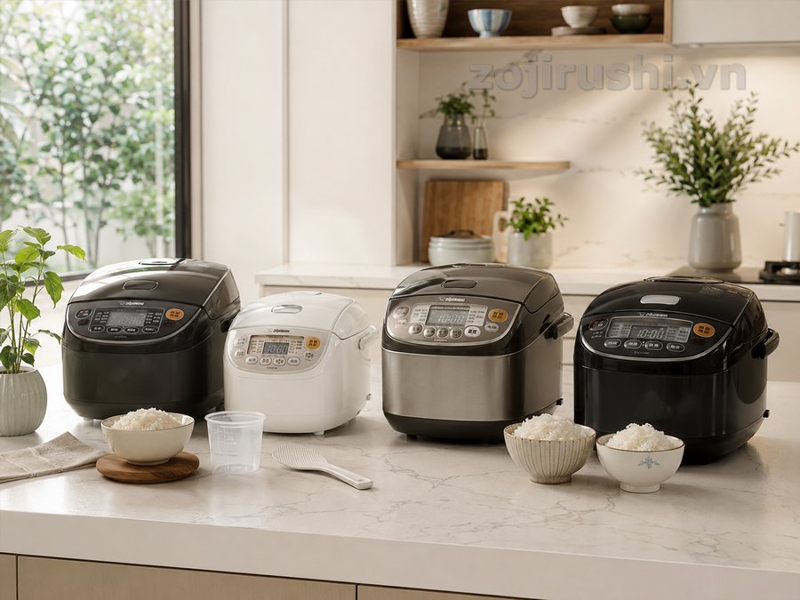 Cách chọn nồi cơm điện Zojirushi 