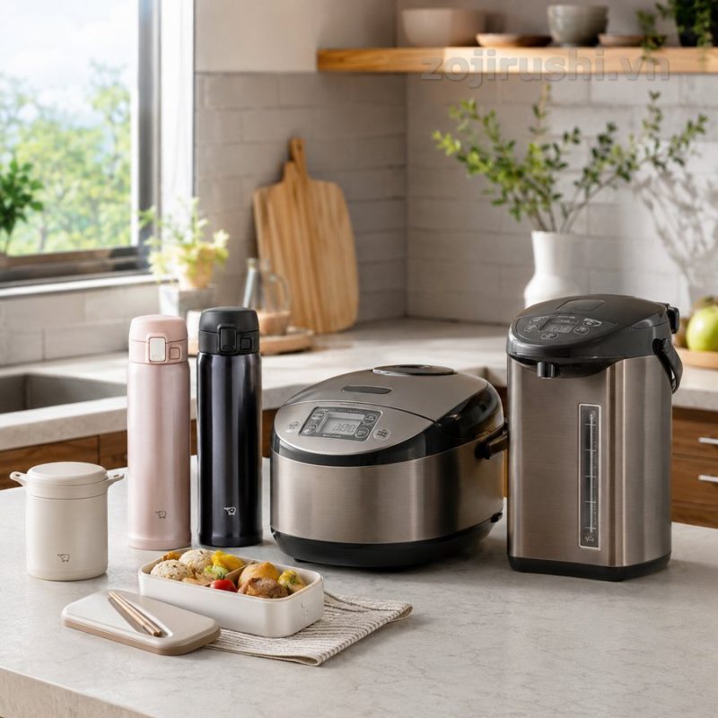 Gợi ý bộ đồ gia dụng Zojirushi nên có trong căn bếp hiện đại 1 Gợi ý bộ đồ gia dụng Zojirushi nên có trong căn bếp hiện đại