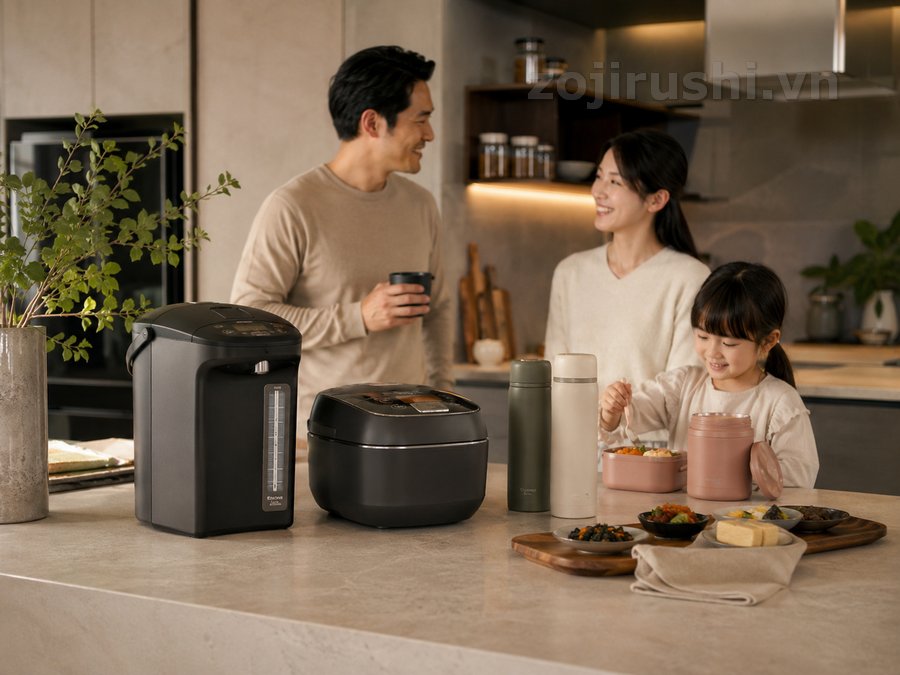 Gợi ý bộ đồ gia dụng Zojirushi nên có trong căn bếp hiện đại 2 Gợi ý bộ đồ gia dụng Zojirushi nên có trong căn bếp hiện đại