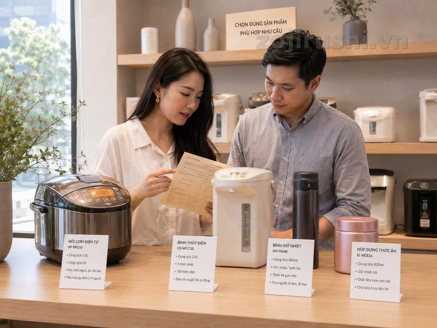Cách đọc model Zojirushi để chọn đúng sản phẩm, đúng nhu cầu 3 Cách đọc model Zojirushi để chọn đúng sản phẩm, đúng nhu cầu