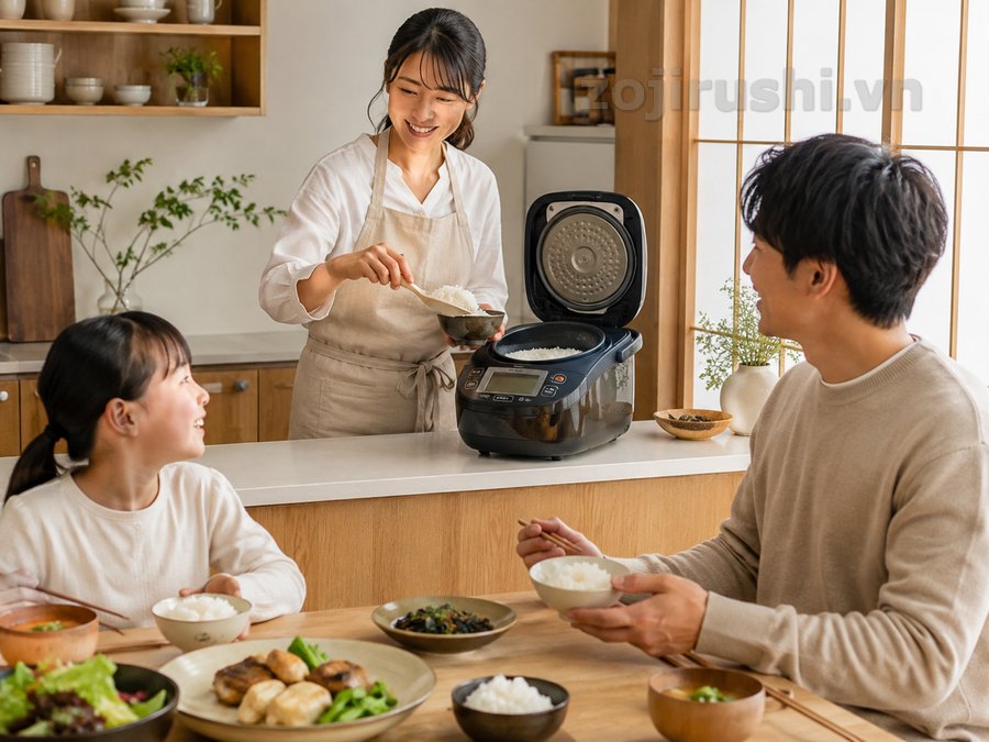 Kinh nghiệm dùng chế độ giữ ấm nồi cơm điện Zojirushi đúng cách 2 Kinh nghiệm dùng chế độ giữ ấm nồi cơm điện Zojirushi đúng cách