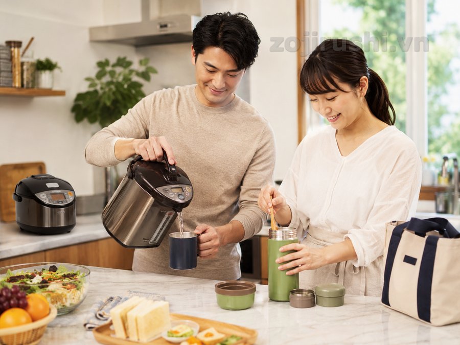 Mẹo dùng Zojirushi trong gia đình