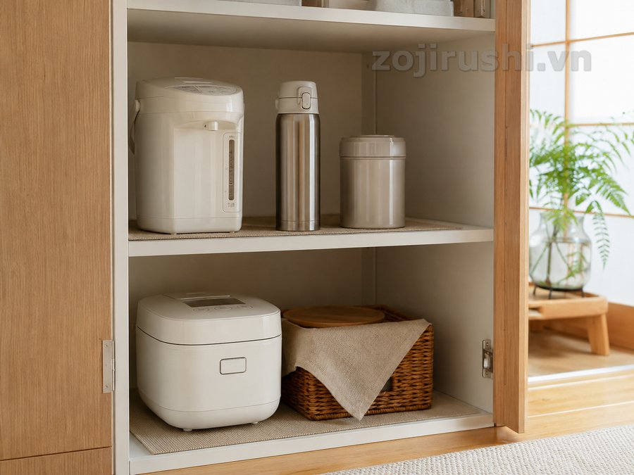Cách bảo quản sản phẩm Zojirushi khi không sử dụng trong thời gian dài 3 Cách bảo quản sản phẩm Zojirushi khi không sử dụng trong thời gian dài