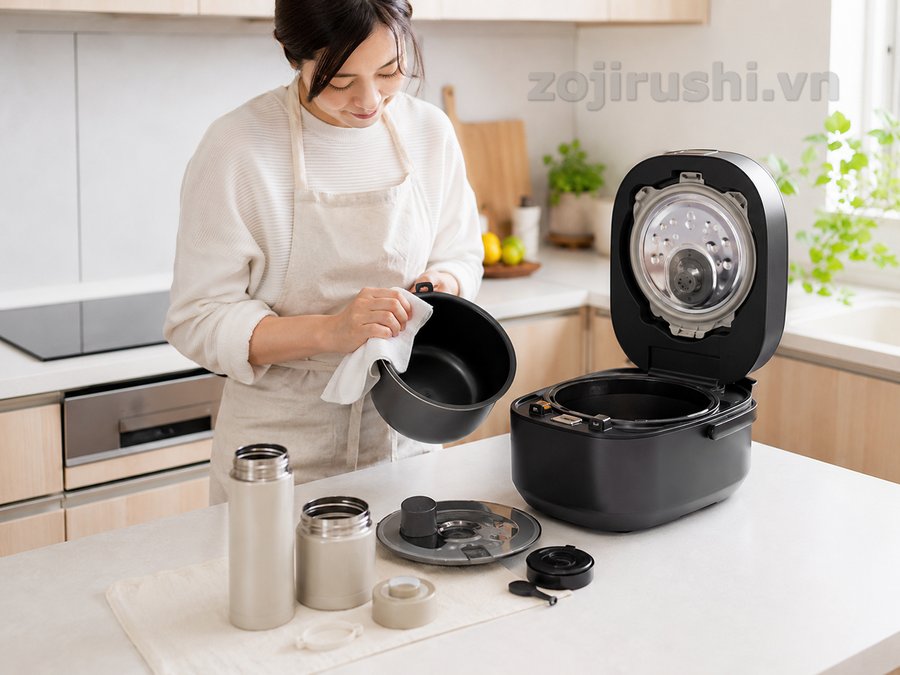 Cách bảo quản sản phẩm Zojirushi khi không sử dụng trong thời gian dài 2 Cách bảo quản sản phẩm Zojirushi khi không sử dụng trong thời gian dài