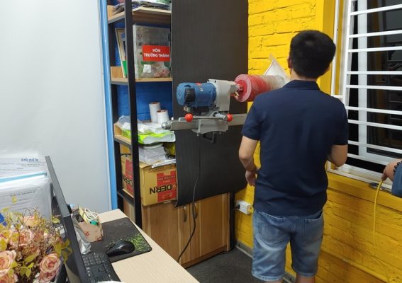 Thi cong lap may VT501 WF cho phong lam viec 3