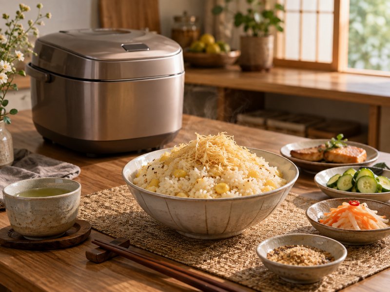 Cách nấu xôi đậu xanh bằng nồi cơm Zojirushi dẻo thơm, không cần xửng hấp 3 Cách nấu xôi đậu xanh bằng nồi cơm Zojirushi